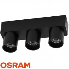 Φωτιστικό LED 3x10W 48V 3000lm 24° CCT Slim Μαγνητικής Ράγας 93US1206CCT/BL